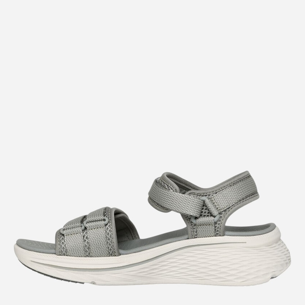 Sandały damskie na koturnie Skechers 141617-OLV 38 Ciemnozielone (198739089011) - obraz 3
