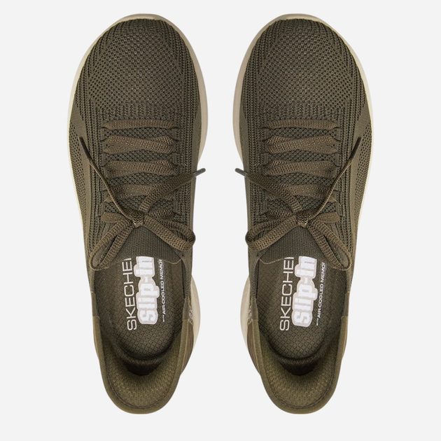 Buty sportowe damskie Skechers 149710-OLV 38 Oliwkowe (196989547466) - obraz 4