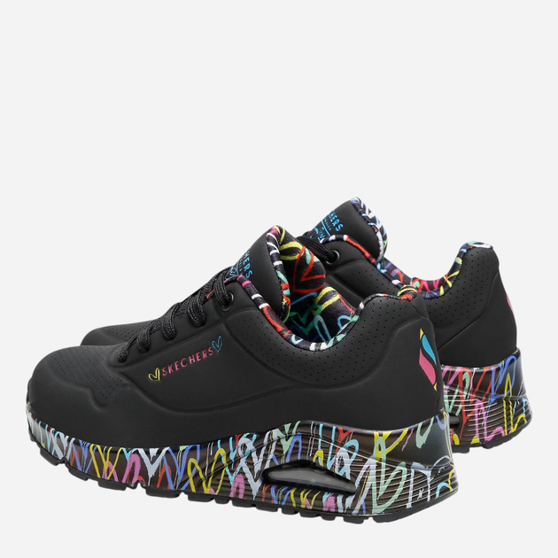 Buty sportowe damskie Skechers 155506-BBK 38 Czarne (194880872038) - obraz 3