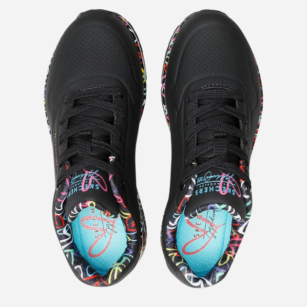 Buty sportowe damskie Skechers 155506-BBK 36.5 Czarne (194880872007) - obraz 5