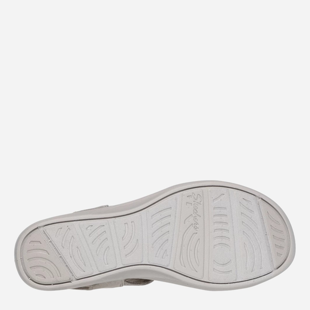 Sandały damskie na koturnie Skechers 163165-TPE 37 Szare (197627348889) - obraz 5