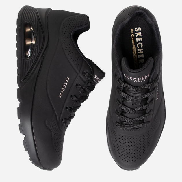 Buty sportowe damskie Skechers 73690-BBK 35.5 Czarne (193113018274) - obraz 5