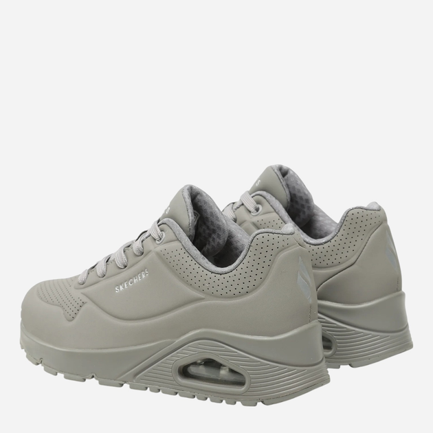 Buty sportowe damskie Skechers 73690-GRY 36.5 Szare (195969994962) - obraz 3