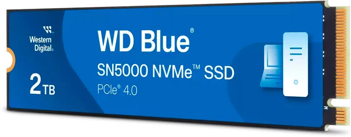 【未開封】WD Blue SN5000 NVMe SSD 2TB SSD диск Western Digital Blue SN5000 2TB M.2 PCIe 4.0 x4 3D NAND