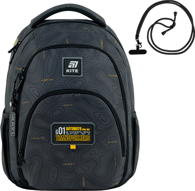 Рюкзак Kite Education teens Transformers 42x32x13 см 19.5 л (TF25-905M) - зображення 3