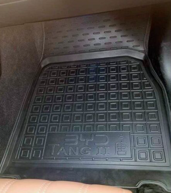 Автомобильные коврики в салон на BYD Tang 2 EV 6м 18- черные Avto-Gumm Бид Танг АМ0055029 - изображение 3