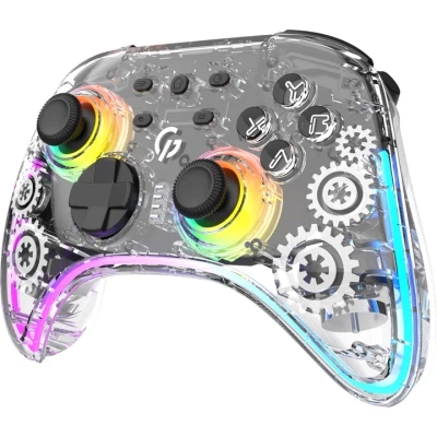 Геймпад GamePro GPX13T 2.4G/BT 5.1/USB/PC/iOS/Android RGB Transparent (GPX13T) - изображение 8
