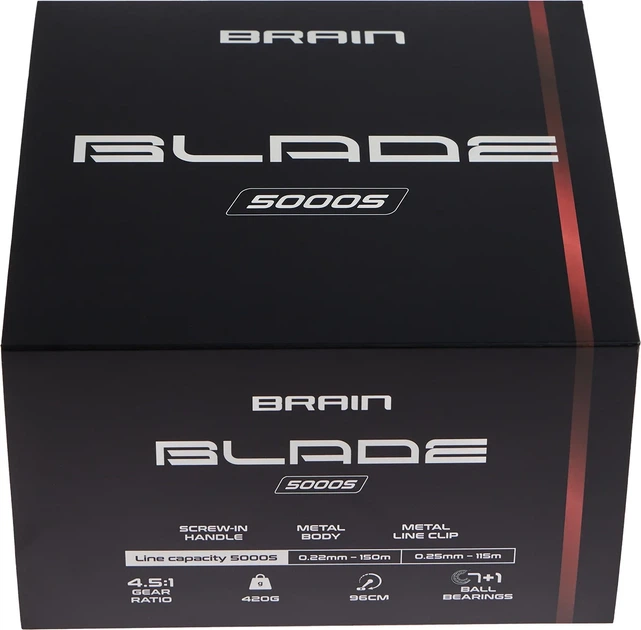 Котушка Brain Blade 4000S 7+1BB 4.5:1 - Фото 6 Котушка Brain Blade 4000S 7+1BB 4.5:1 - зображення 6