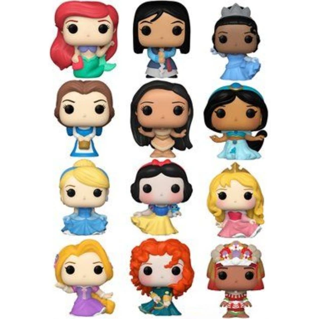 Figurka niespodzianka Funko Bitty Pop Disney Princesses 76369 (889698763691) - obraz 3