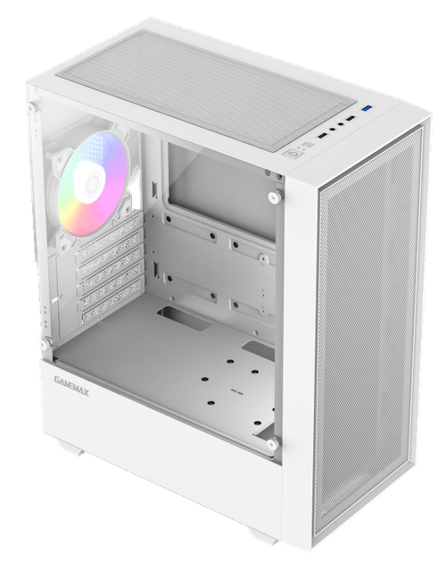 Корпус для ПК GameMax Storm Tempered Glass White ATX без БЖ - изображение 2