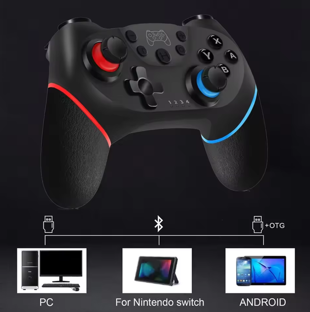 Игровой беспроводной контроллер DATA FROG для Nintendo Switch PC Android - изображение 6