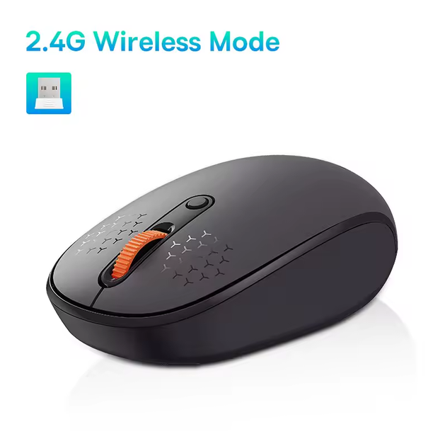 Беспроводная бесшумная мышка Baseus F01A Wireless Mouse 2.4GHz - Фото 3 Беспроводная бесшумная мышка Baseus F01A Wireless Mouse 2.4GHz - изображение 3