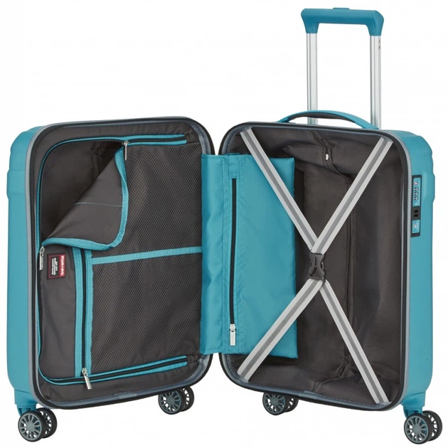 Чемодан Travelite VECTOR Turquoise Маленький TL072047-21 - изображение 4