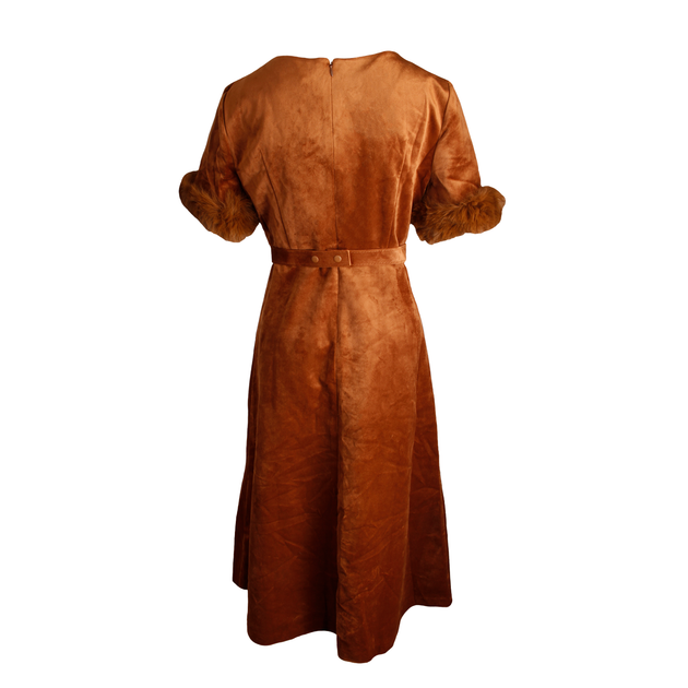 Сукня Жіноча Vero Moda Коричневий S 190124-915979 - Фото 3 Сукня Жіноча Vero Moda Коричневий S 190124-915979 - зображення 3