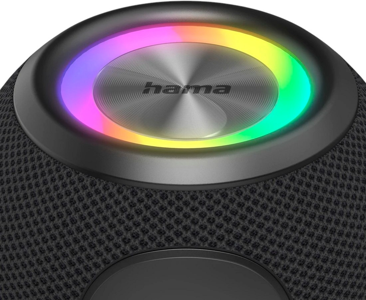 Przenośny głośnik Hama Bluetooth Ball Shape Speaker Black (4047443528209) - obraz 5