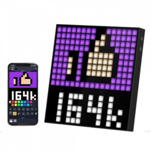 Умный пиксельный дисплей Maxinry HW126 (16х16, 10 Вт, приложение, USB, Black) - изображение 2
