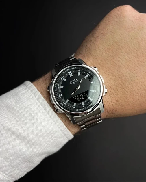 Часы наручные мужские Casio AMW-880D-1A - изображение 4