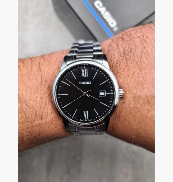 Часы наручные мужские Casio MTP-V002D-1B3 (модуль №2784) - Фото 7 Часы наручные мужские Casio MTP-V002D-1B3 (модуль №2784) - изображение 7