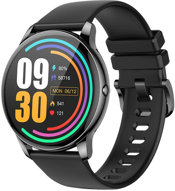 Smartwatch Hoco Y10 Pro AMOLED Sport Black (HOCOACC104) - obraz 5