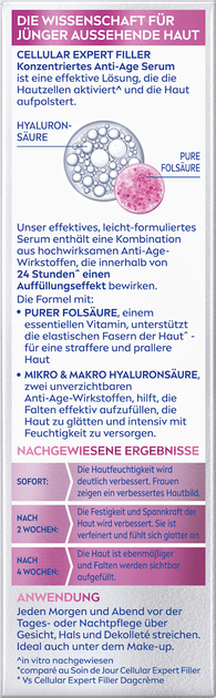Serum do twarzy Nivea Cellular Expert Filler przeciwstarzeniowe 40 ml (4006000111698) - obraz 4