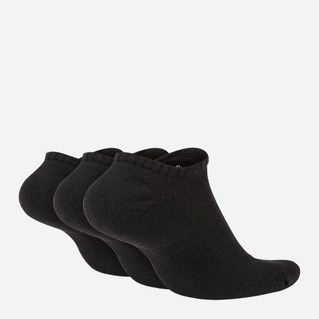 Набір чоловічих шкарпеток 3 пари Nike U Everyday Cush Ns SX7673-010 42-46 Чорних (888408294449) - зображення 2