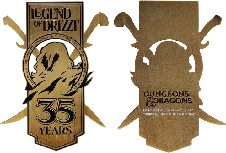 Ingot Fanattik Dungeons & Dragons Limited Edition Legend of Drizzt 35th Anniversary (5060948292016) - obraz 5