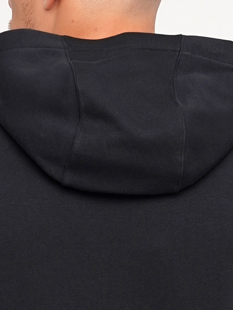 Толстовка на флісі на блискавці чоловіча Nike M Nsw Club Hoodie Fz Bb BV2645-010 S Чорна (193147702361) - зображення 5