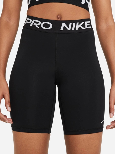 Спортивні шорти жіночі Nike W Np 365 Short 8In CZ9840-010 M Чорні (194502755213) - зображення 1