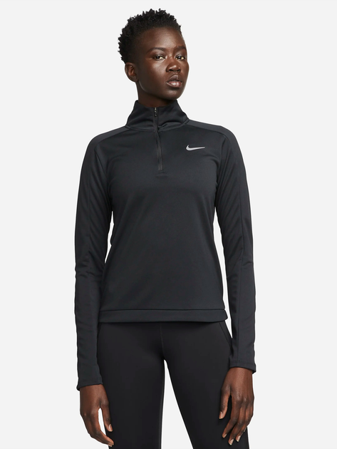 Спортивна кофта жіноча Nike W Nk Df Pacer Hz DQ6377-010 XL Чорна (196149009377) - зображення 1