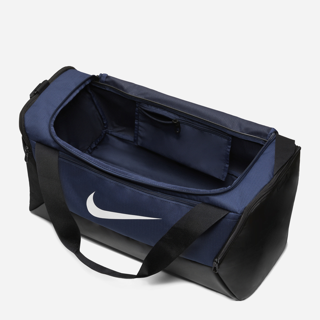 Спортивна сумка тканинна Nike Nk Brsla S Duff - 9.5 (41L) DM3976-410 Темно-синя (195244773855) - зображення 6