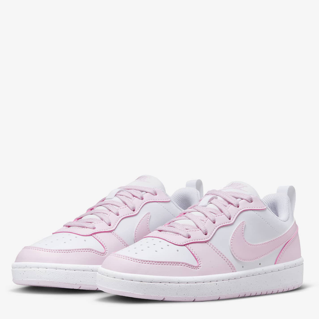 Підліткові кеди для дівчинки Nike Court Borough Low Recraft (Gs) DV5456-105 37.5 (5YUS) Білі (196968173570) - зображення 2