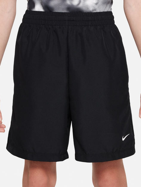 Spodenki chłopięce Nike B Nk Df Multi Wvn Short DX5382-010 122-128 cm (XS) Czarne (196153473904) - obraz 1
