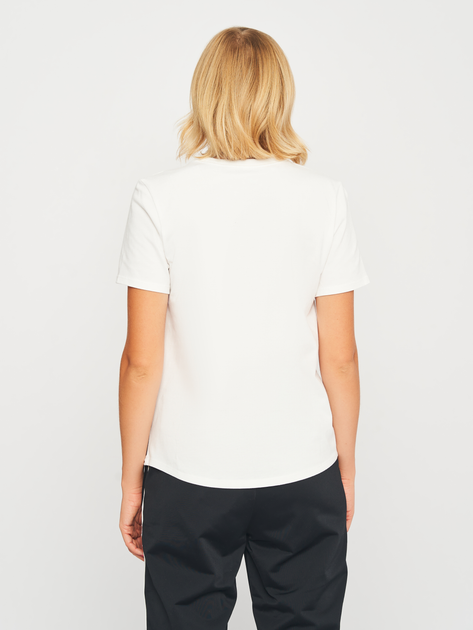 Футболка бавовняна жіноча Nike W Nsw Club Ss Tee DX7902-100 S Біла (196153999091) - зображення 2
