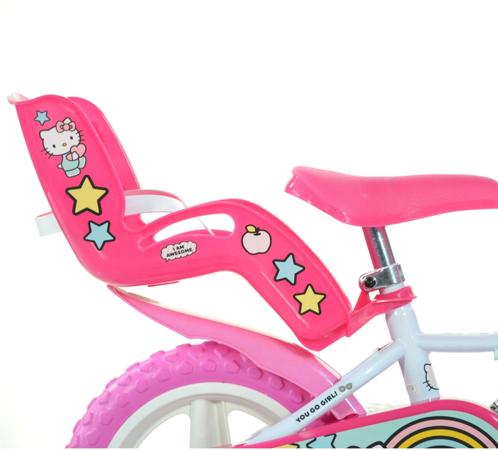Rower dziecięcy Dino Bikes Hello Kitty 12" (DINO124RL-HK2) - obraz 3