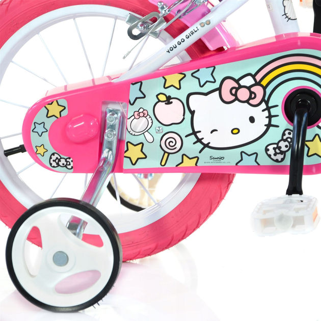 Rower dziecięcy Dino Bikes Hello Kitty 14" (DINO144R-HK2) - obraz 6