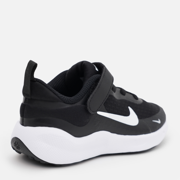 Buty sportowe chłopięce na rzepy Nike Revolution 7 (Psv) FB7690-003 28 (11CUS) Czarne (196969497736) - obraz 4