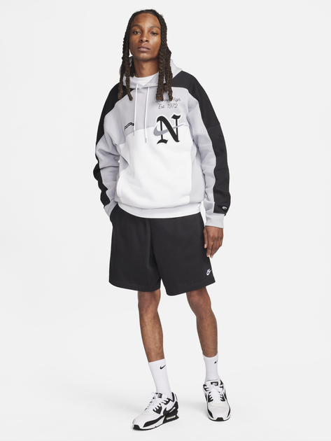 Шорти бавовняні короткі чоловічі Nike M Nk Club Knit Short FQ4359-010 XL Чорні (196974925422) - зображення 5