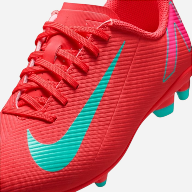 Підліткові бутси для хлопчика Nike Jr Vapor 16 Club Fg/Mg FQ8286-800 38 (5.5YUS) Червоні (197859032075) - зображення 7