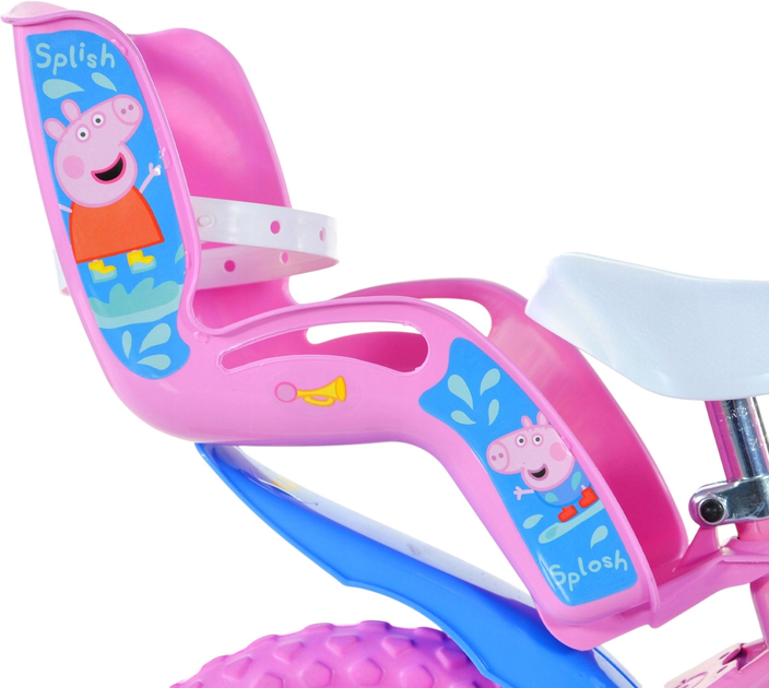 Rower dziecięcy Dino Bikes Świnka Peppa 12" (DINO124RL-PGS) - obraz 5