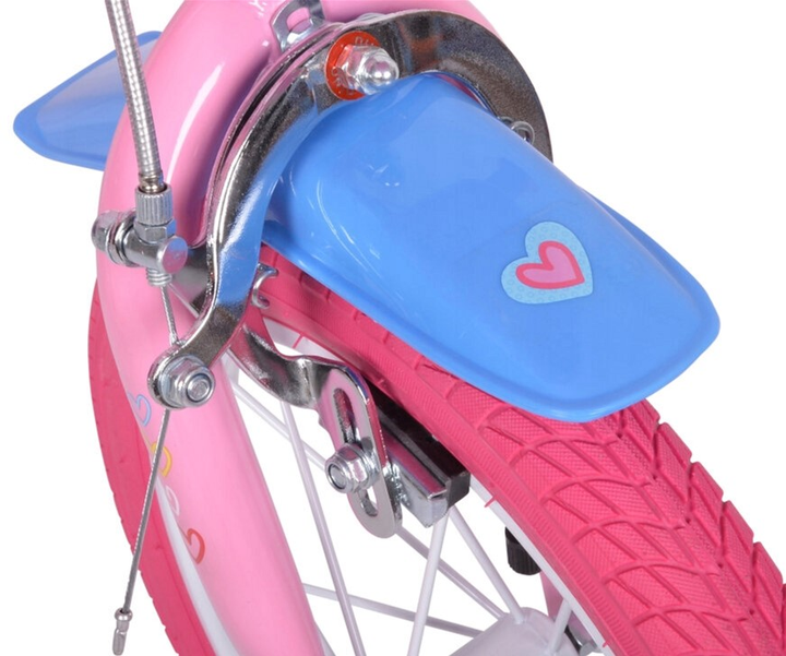 Rower dziecięcy Dino Bikes Świnka Peppa 14" (DINO144R-PGS) - obraz 3