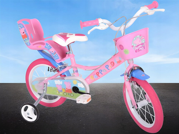 Rower dziecięcy Dino Bikes Świnka Peppa 14" (DINO144R-PGS) - obraz 7