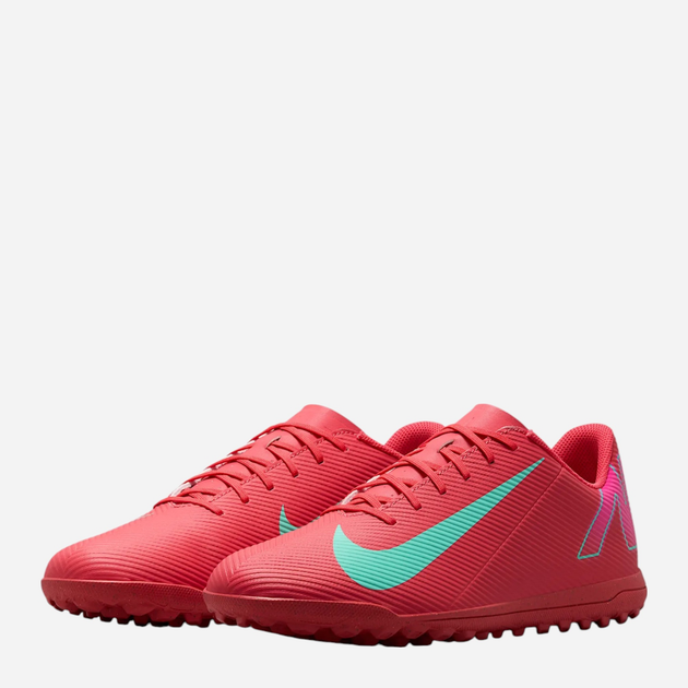 Buty piłkarskie turfy męskie Nike Vapor 16 Club Tf FQ8446-800 40.5 (7.5US) Czerwone (197859034109) - obraz 2