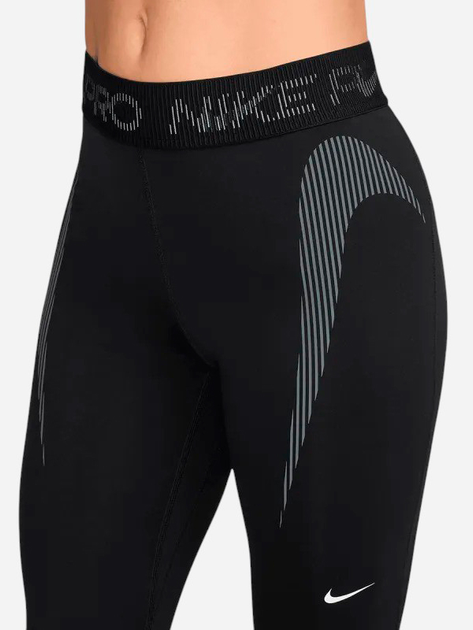 Legginsy sportowe damskie 7/8 Nike W Np Df Mr 7/8 Tight Tt Grx HJ1219-010 S Czarne (197602810219) - obraz 8
