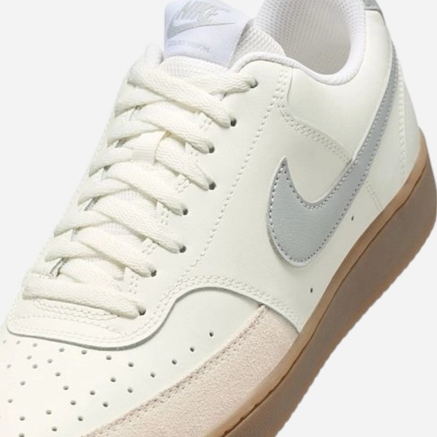 Sneakersy męskie Nike Court Vision Lo HV2530-100 40 (7US) Białe (197859253388) - obraz 7