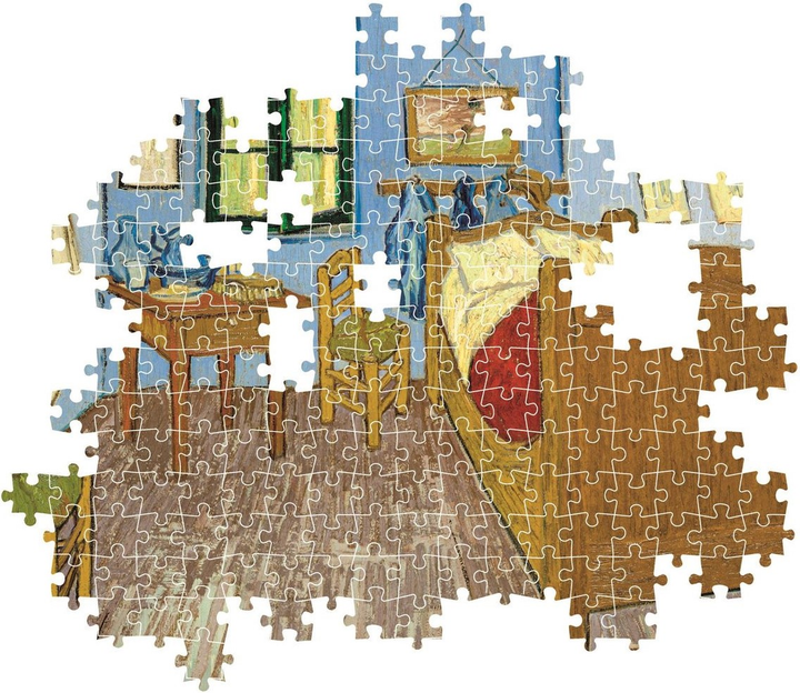 Puzzle Clementoni Museum Pokój w Arles 1000 elementów 37092 (8005125370924) - obraz 3
