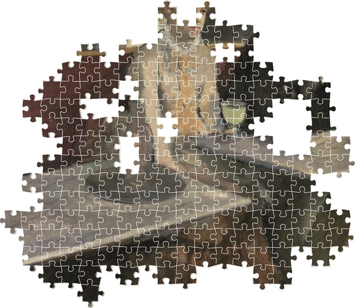 Puzzle Clementoni Museum Degas Dans un cafe 1000 elementów 37090 (8005125370900) - obraz 3