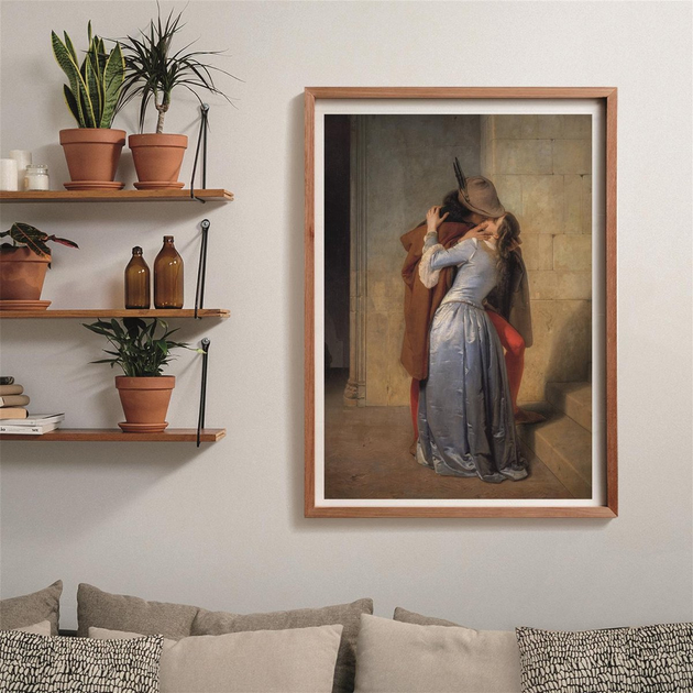 Puzzle Clementoni Museum Hayes The Kiss 1000 elementów 39994 (8005125399949) - obraz 4