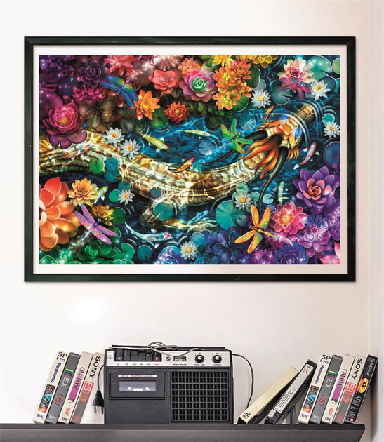 Puzzle Clementoni High Quality Koi River 1000 elementów 39892 (8005125398928) - obraz 4