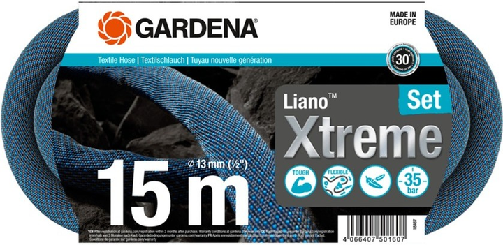 Шланг Gardena Liano Xtreme 13 мм 15 м (18467-20) - зображення 3