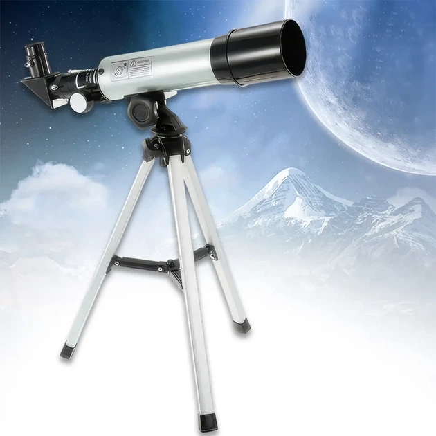 Телескоп зеркально-линзовый астрономический на штативе Telescope F36050 HA-152 - Фото 1 Телескоп зеркально-линзовый астрономический на штативе Telescope F36050 HA-152 - изображение 1